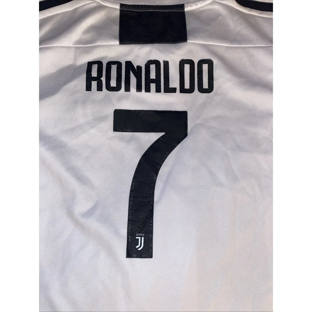 Adidas Soccer Jersey Juventus Ronaldo #7 Football Shirt Size 22 - G86986